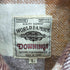 90-00S DOWNINGS ブロックチェック フラップ ポケット L/S フランネル シャツ メンズ import:L