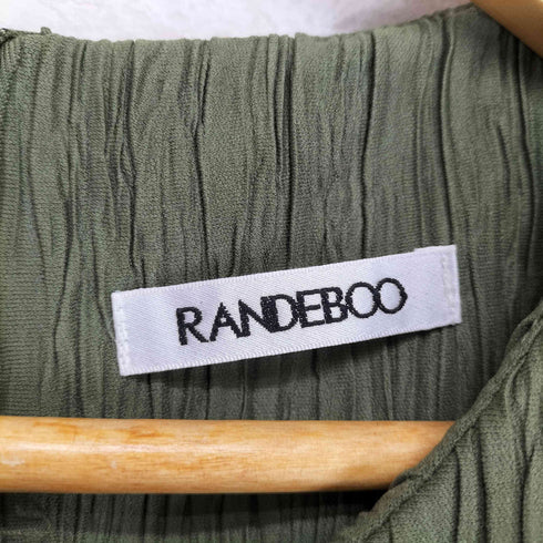 ランデブー randeboo プリーツワンピース レディース