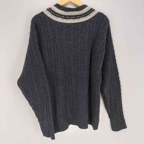 ギャップ Gap 00S OLD Vネックニット メンズ L