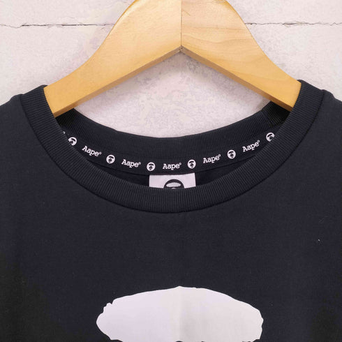 エーエイプバイアベイシングエイプ AAPE BY A BATHING APE AAPE NOW 両面プリントノースリーブTシャツ メンズ L
