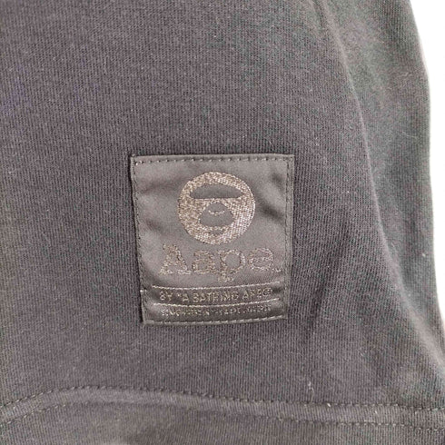 エーエイプバイアベイシングエイプ AAPE BY A BATHING APE AAPE NOW 両面プリントノースリーブTシャツ メンズ L