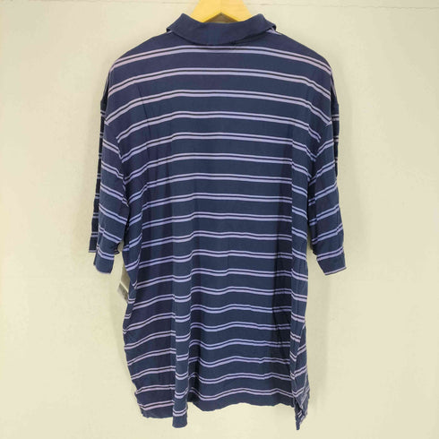 ポロバイラルフローレン Polo by RALPH LAUREN GOLF FIT ボーダーポロシャツ メンズ XL