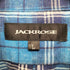 ジャックローズラブメゾン JACK ROSE Luv maison 袖カットオフワイドシルエットチェックシャツ メンズ L