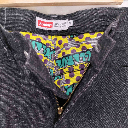 エクストララージ XLARGE ペイントデザインデニムパンツ メンズ