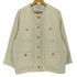 ラウンジドレス Loungedress 21AW ノーカラー ツイードジャケット レディース FREE