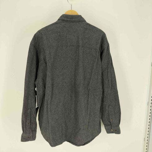 エディーバウアー Eddie Bauer 90-00S 白タグ 背裏地 タータンチェック フラップ ポケット L/S シャモア シャツ メンズ import:L