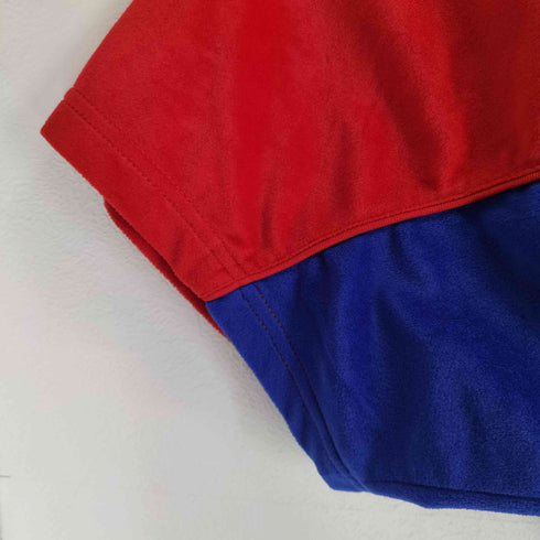 RUSSO RUCCI ベロアジップアップベースボールシャツ メンズ 2XL