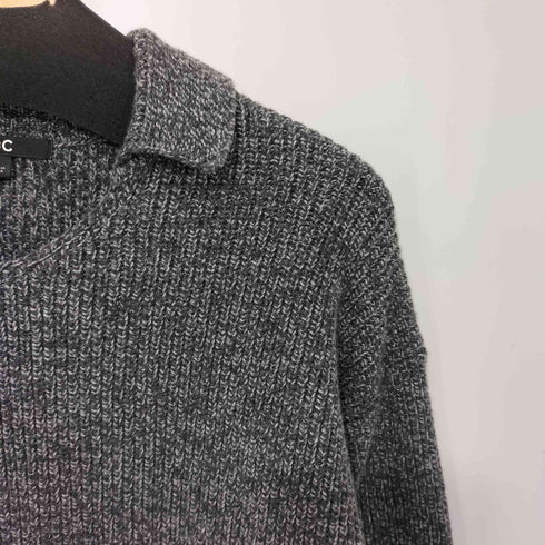 ユニクロシー UNIQLO:C 24AW ミックスヤーンポロセーター レディース JPN:L