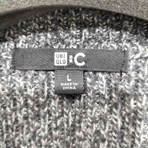 ユニクロシー UNIQLO:C 24AW ミックスヤーンポロセーター レディース JPN:L