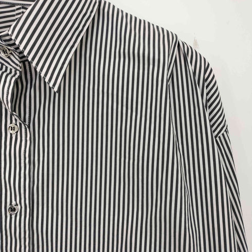 ラウンジドレス Loungedress 22SS ストライプシャツ レディース FREE