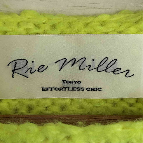 ノーリーズ NOLLEY’S 21AW RIE MILLER ショート丈ローゲージプルオーバーニット レディース 38
