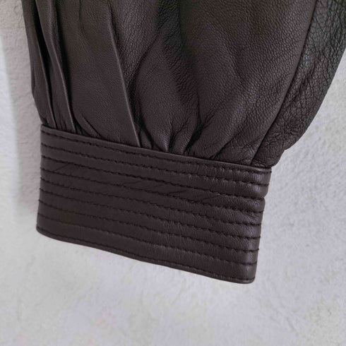 ギャップ Gap レザーマオカラージップジャケット レディース XS