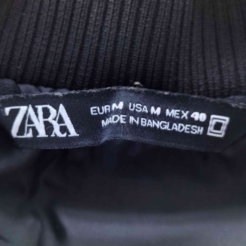 ザラ ZARA ナイロンブルゾン メンズ import:M