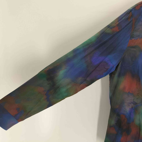 デシグアル Desigual 水彩画モチーフ しなやかシャツ メンズ import:L