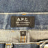 アーペーセー A.P.C. NEW STANDARD ボタンフライ ストレートデニムパンツ メンズ 30
