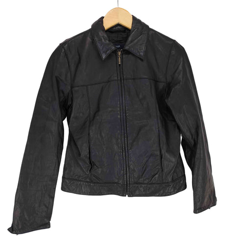 ギャップ Gap 00S OLD レザースウィングトップ レディース XS