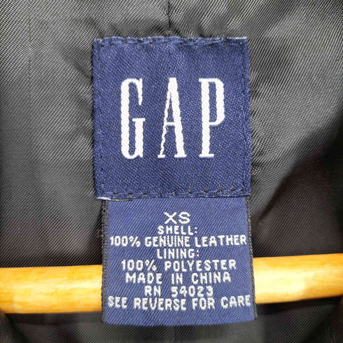 ギャップ Gap 00S OLD レザースウィングトップ レディース XS