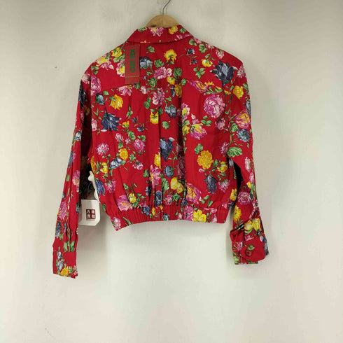 ケンゾーパリス KENZO PARIS 花総柄 ジップジャケット レディース import:M