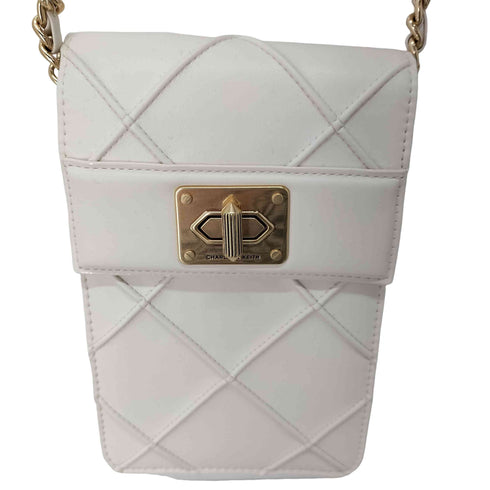 チャールズアンドキース CHARLES&KEITH チェーンハンドル ミニショルダーバッグ レディース