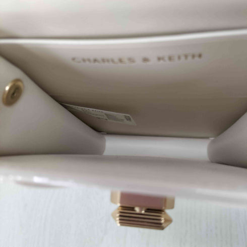チャールズアンドキース CHARLES&KEITH チェーンハンドル ミニショルダーバッグ レディース