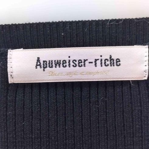 アプワイザーリッシェ Apuweiser riche ドッキングニット レディース JPN:2