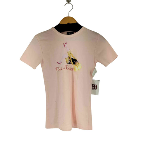 シュート SHOOT フロントプリントカットソー シンガーTEE レディース
