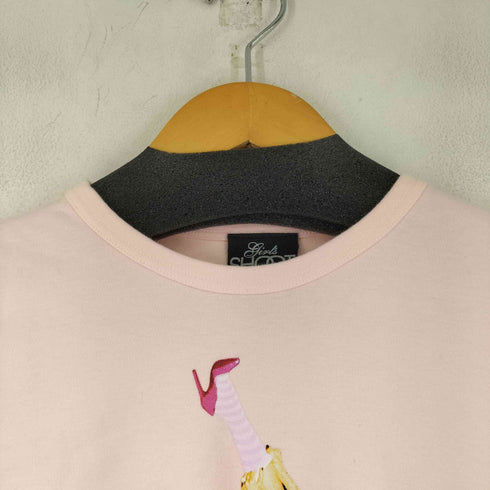 シュート SHOOT フロントプリントカットソー シンガーTEE レディース