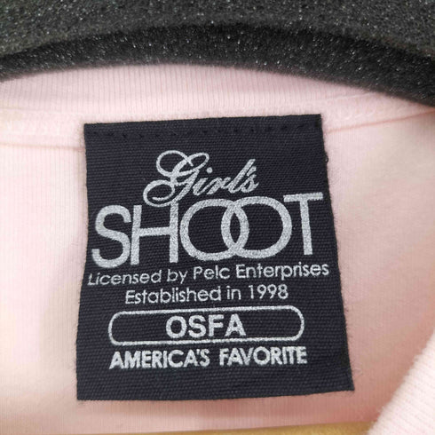 シュート SHOOT フロントプリントカットソー シンガーTEE レディース