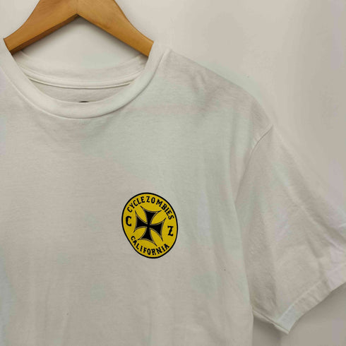 CYCLE ZOMBIES 両面 ロゴプリント S/S Tシャツ メンズ import:M