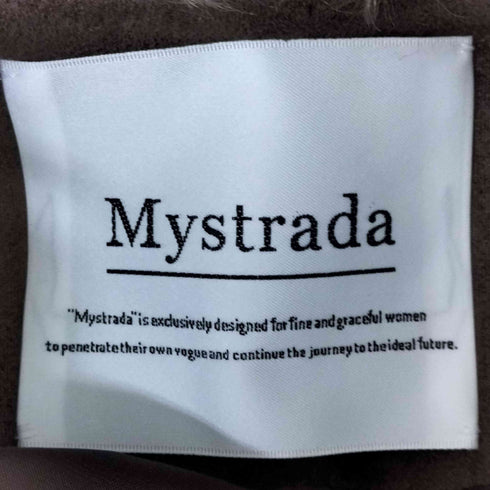 マイストラーダ mystrada ふわふわボアショートコート レディース