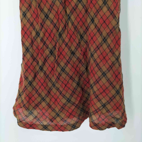 エピヌ epine mermaid wool check skirt レディース
