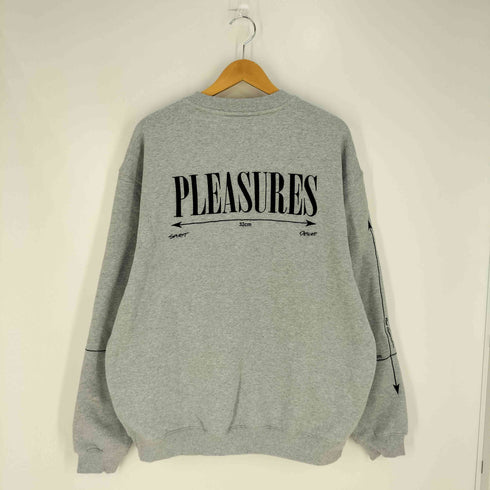プレジャーズ PLEASURES INTERSECTION CREWNECK インターセクション クルーネック スウェット メンズ import:XL