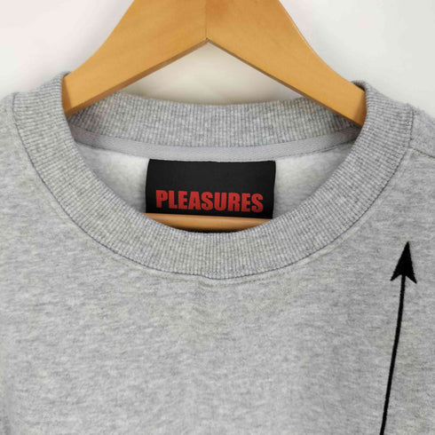 プレジャーズ PLEASURES INTERSECTION CREWNECK インターセクション クルーネック スウェット メンズ import:XL