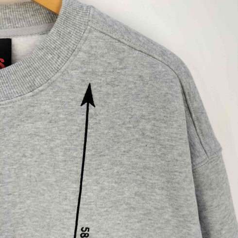 プレジャーズ PLEASURES INTERSECTION CREWNECK インターセクション クルーネック スウェット メンズ import:XL