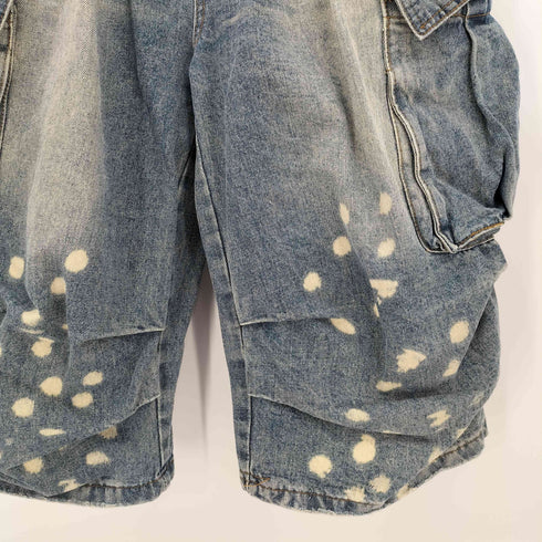 WANDER NOAH Multi Pocket Ankle-length Workwear Denim Jeans ジョーツ メンズ L