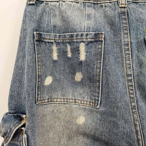 WANDER NOAH Multi Pocket Ankle-length Workwear Denim Jeans ジョーツ メンズ L