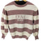 エピヌ epine border arm volume knit レディース