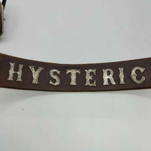 ヒステリックグラマー HYSTERIC GLAMOUR USA製 OLD STUD バルタザール スタッズ レザー ベルト ユニセックス メンズ S
