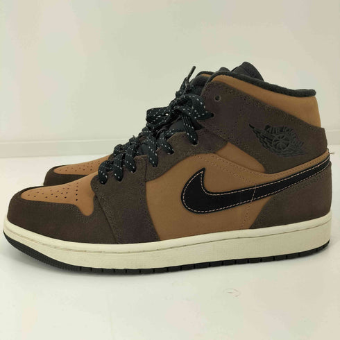 ジョーダンブランド JORDAN BRAND AIR JORDAN 1 MID SE DARK CHOCOLATE CRIMSON エア ジョーダン 1 ミッド シーズナルエディション ダークチョコレート クリムゾン メンズ JPN:27.5