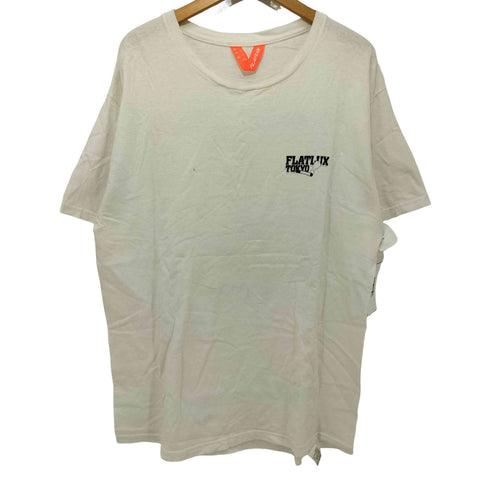 フラットラックス FLATLUX 両面プリント ショートスリーブ クルーネックTシャツ メンズ