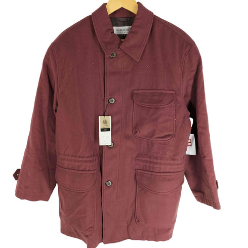 ジョルジュレッシュ GEORGES RECH PURE NEW WOOL 100 カバーオール ハーフコート メンズ JPN:M