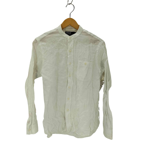ポロバイラルフローレン Polo by RALPH LAUREN CLASSIC FIT リネンバンドカラーシャツ メンズ JPN:XS