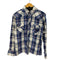 ラングラー Wrangler ウエスタンチェックネルシャツ メンズ 15 1/2-33