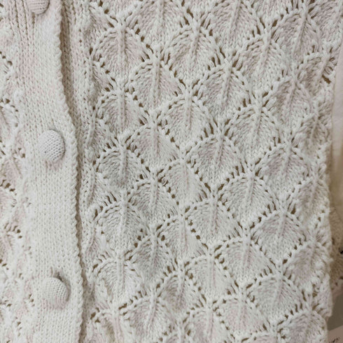 ザラ ZARA コントラスト ニット カーディガン レディース import:S