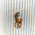 ポロバイラルフローレン Polo by RALPH LAUREN SLIM FIT スモールポニー刺繍クレリックストライプシャツ メンズ 14 1/2
