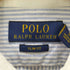 ポロバイラルフローレン Polo by RALPH LAUREN SLIM FIT スモールポニー刺繍クレリックストライプシャツ メンズ 14 1/2