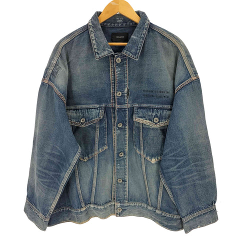 デラックス DELUXE USED加工 デニムジャケット S16.5-XL18 メンズ XL