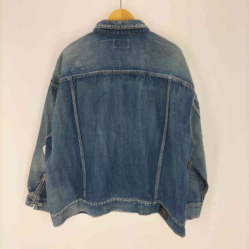 デラックス DELUXE USED加工 デニムジャケット S16.5-XL18 メンズ XL