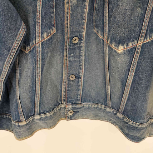 デラックス DELUXE USED加工 デニムジャケット S16.5-XL18 メンズ XL