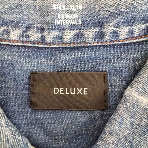 デラックス DELUXE USED加工 デニムジャケット S16.5-XL18 メンズ XL